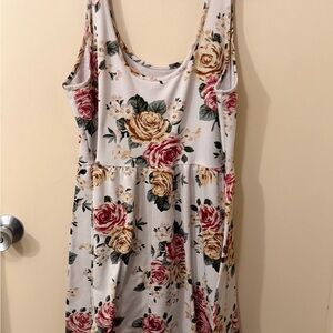 Women’s gorgeous flower dress